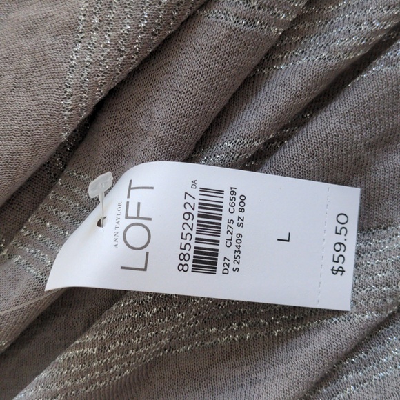 Shimmery, Lightweight Open Cardigan (NWT!) - Picture 7 of 8
